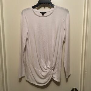 White Long Sleeve Top
